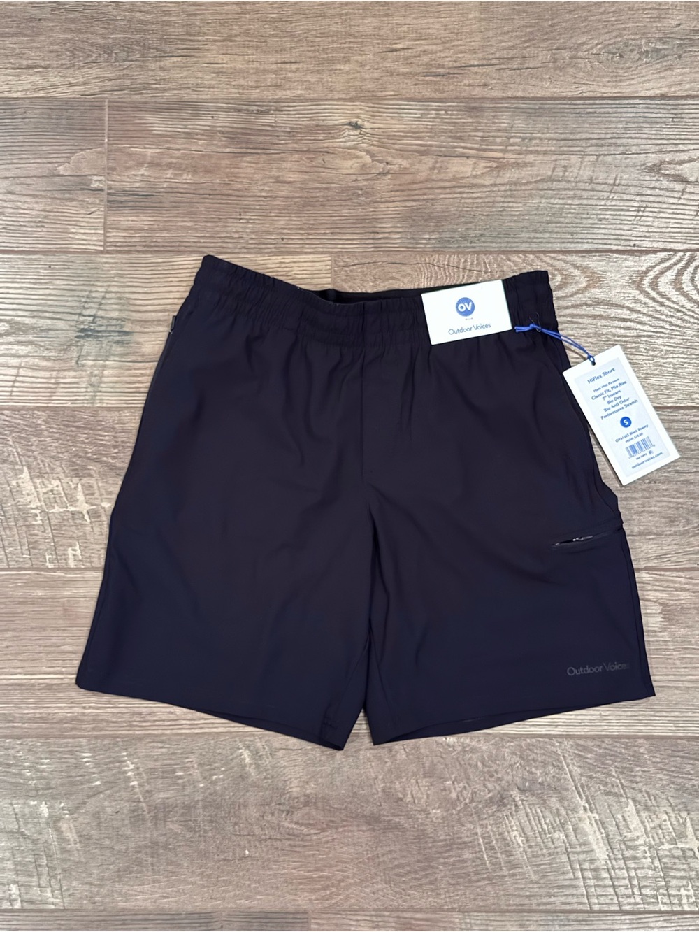 Outdoor Voices Men's Navy Athletic Shorts